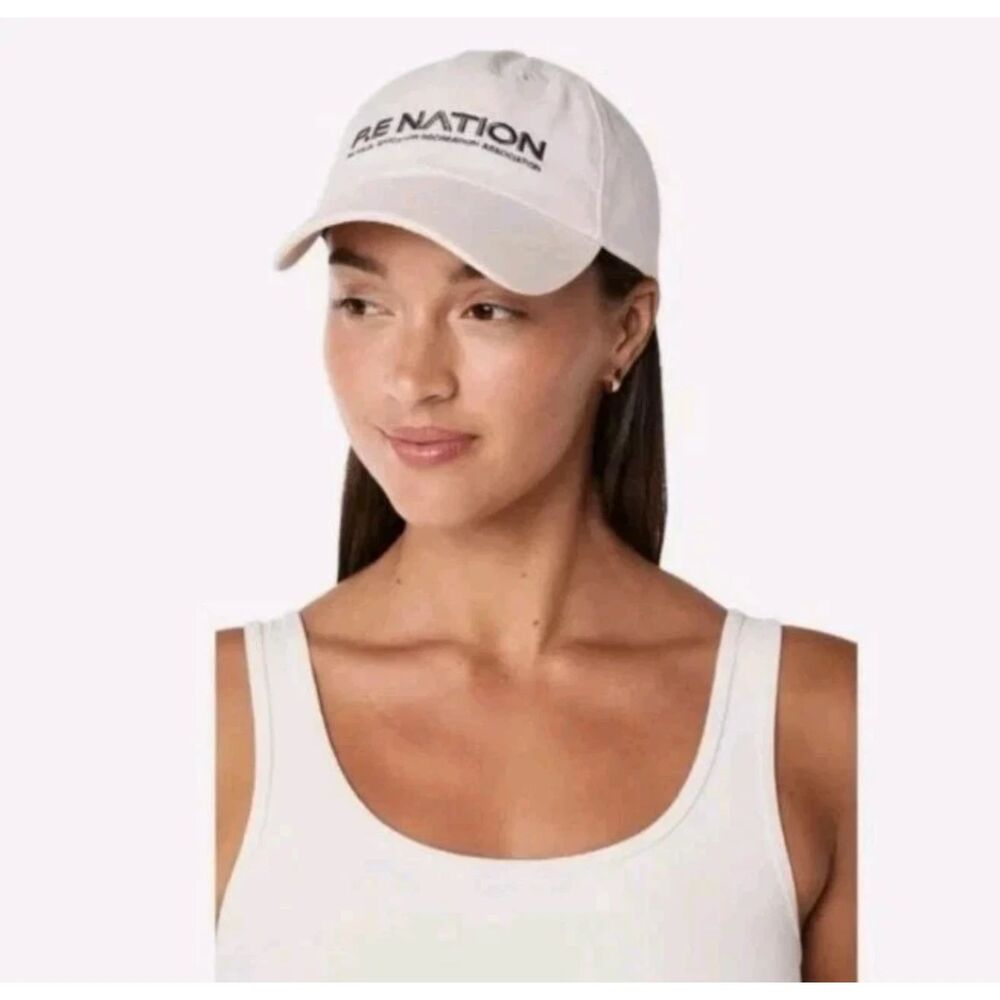 NWT P.E. Nation Homage Baseball Cap In Blush OS